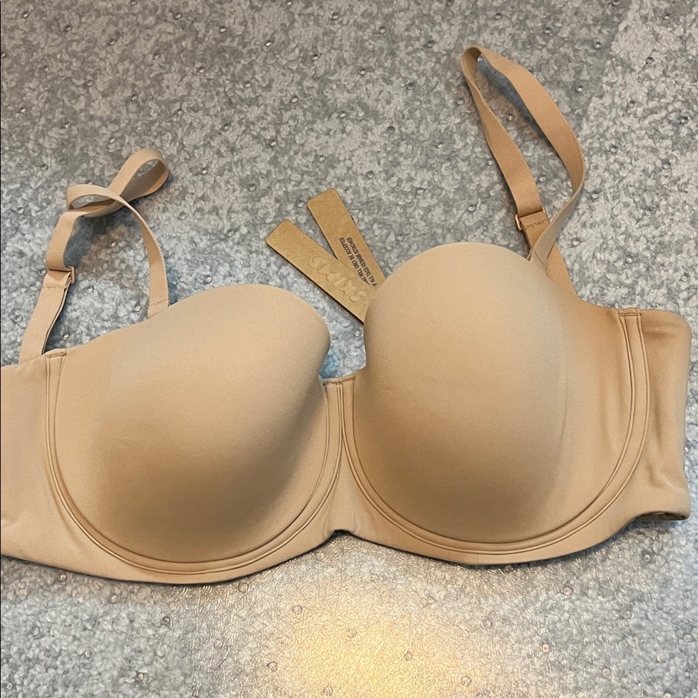 SKIMS Fits Everybody Ochre Strapless Convertible Bra